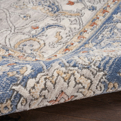 product image for Nicole Curtis Series 4 Cream Blue Vintage Rug By Nicole Curtis Nsn 099446163400 7 44