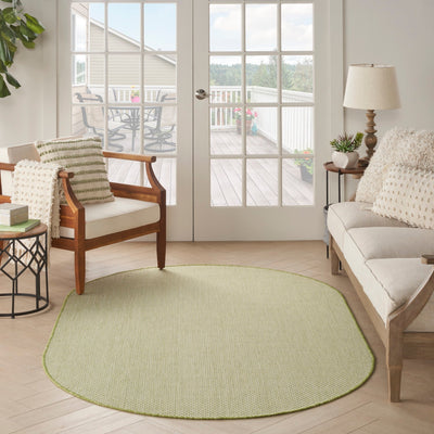 product image for Nourison Home Courtyard Ivory Green Modern Rug By Nourison Nsn 099446162403 21 3