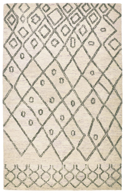 product image of Quillan Hand Tufted Beige and Gray Rug by BD Fine Flatshot Image 1 563