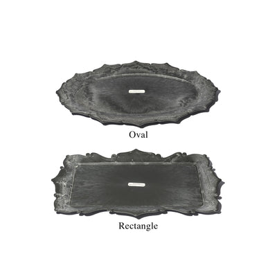 product image for copy of decoration tray circle petal design by puebco 5 23