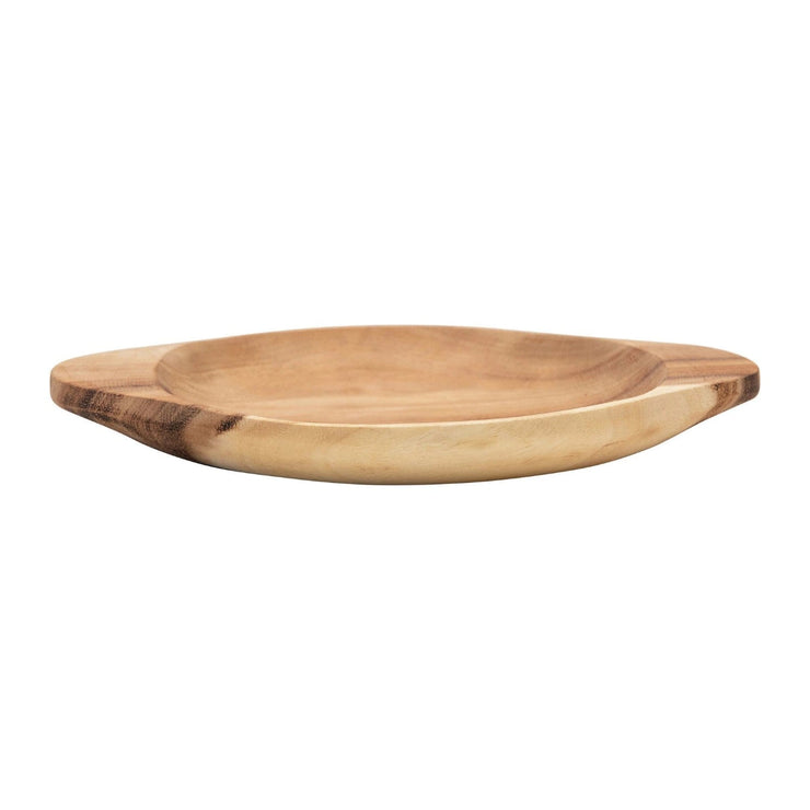 acacia wood bowl with handles 3