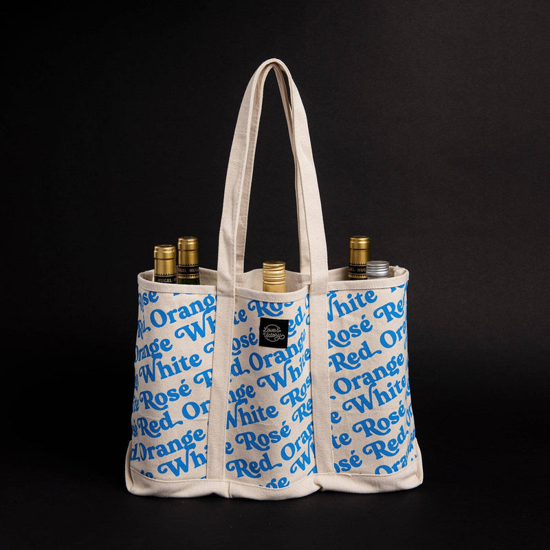 media image for Tote the Good Stuff Wine Bottle Tote 293
