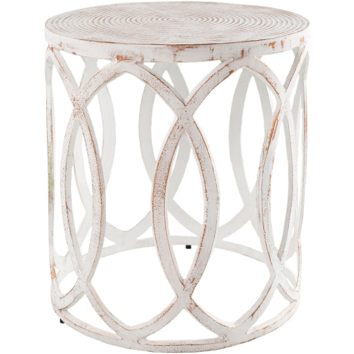 media image for Earnshaw Metal End Table in Various Colors Flatshot Image 250