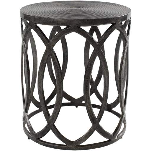 media image for Earnshaw Metal End Table in Various Colors Flatshot Image 241