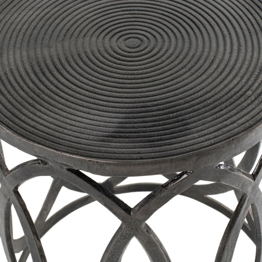 media image for Earnshaw Metal End Table in Various Colors Front Image 291