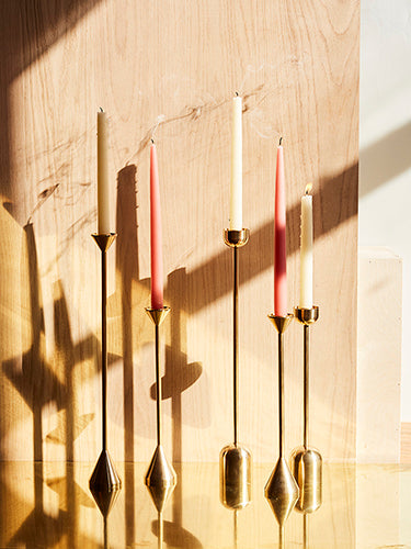 dome spindle candle holder in various sizes by fs objects 8