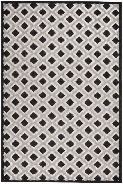 product image of aloha black white rug by nourison 99446829917 redo 1 571