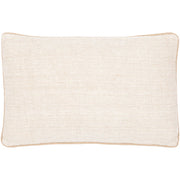 Betty Linen Cream Pillow Flatshot 2 Image
