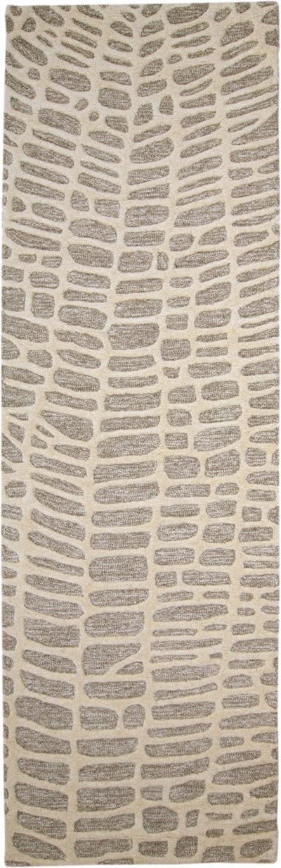 product image for Fadden Hand Tufted Taupe and Beige Rug by BD Fine Flatshot Image 1 69