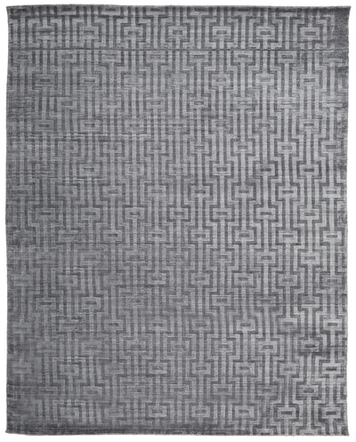 product image of Savona Hand Woven Gray and Silver Rug by BD Fine Flatshot Image 1 538