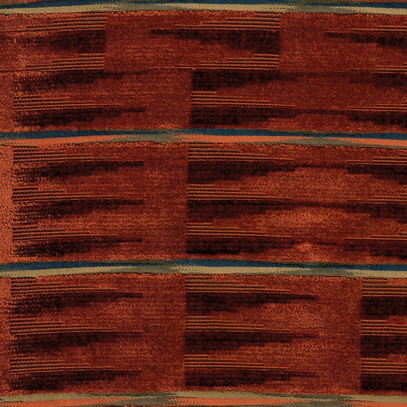 media image for Sample Viviana Elodie Terracotta Fabric 280