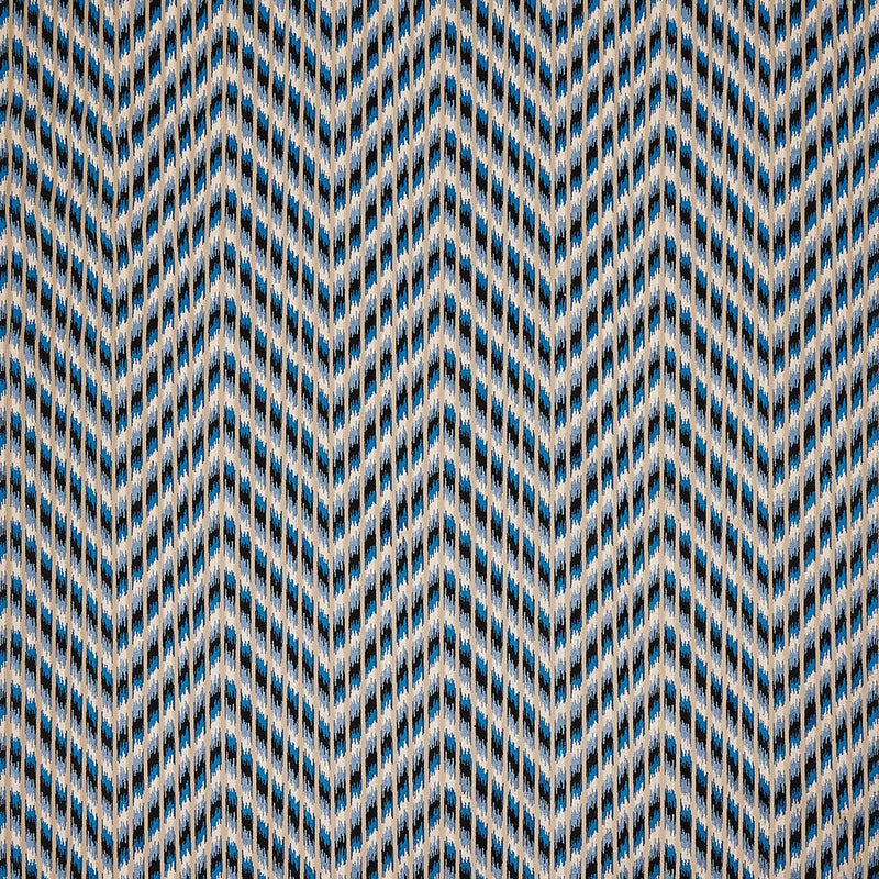 media image for Viviana Stripe Indigo Fabric 224