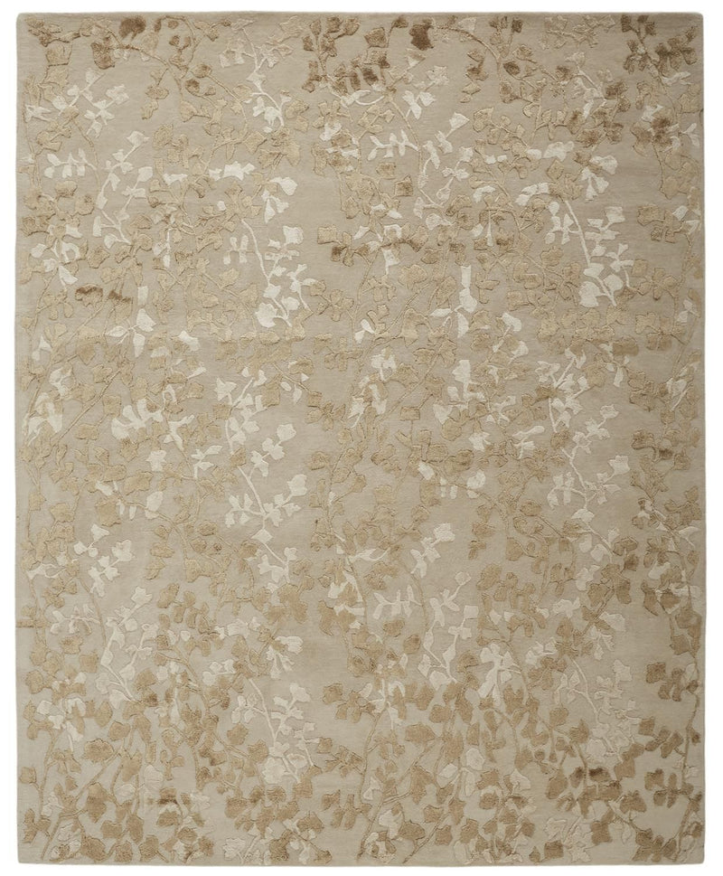 media image for Khalo Hand Tufted Beige and Gold Rug by BD Fine Flatshot Image 1 293