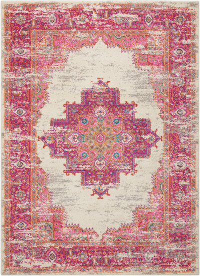 product image for passion ivory fushia rug by nourison 99446388094 redo 1 77
