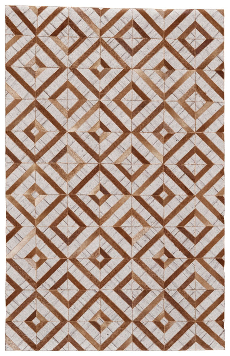 media image for Canady Brown and Gray Rug by BD Fine Flatshot Image 1 218