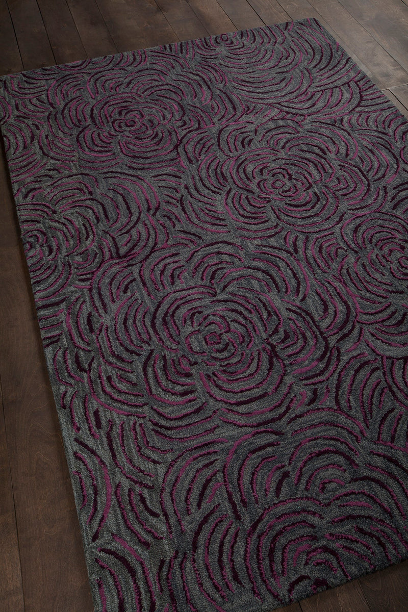media image for Leia Hand Tufted Contemporay Lei 42200 Rug Chandra Rugs 4 277