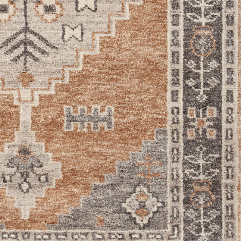 media image for Leela Hand Knotted Traditional Lee 57100 Rug Chandra Rugs 2 218