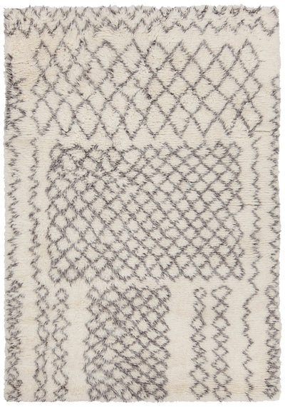 product image of Jeri Hand Knotted Contemporary Shag Jer 44300 Rug Chandra Rugs 1 583
