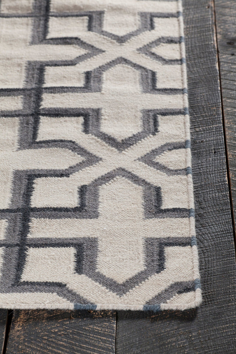 media image for Lima Hand Woven Flatweave Reversible Wool Cotton Lim 25740 Rug Chandra Rugs 4 264