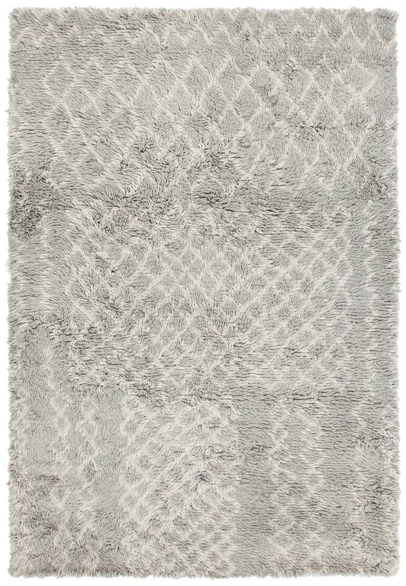media image for Jeri Hand Knotted Contemporary Shag Jer 44302 Rug Chandra Rugs 1 287