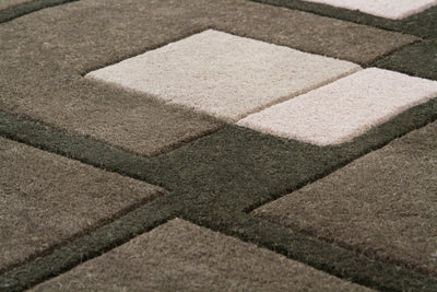 product image for Bense Garza Hand Tufted Contemporary Ben 3009 Rug Chandra Rugs 4 61