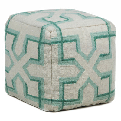 product image of Hand Knitted Contemporary Wool Pou 137 Pouf Chandra Rugs 1 530