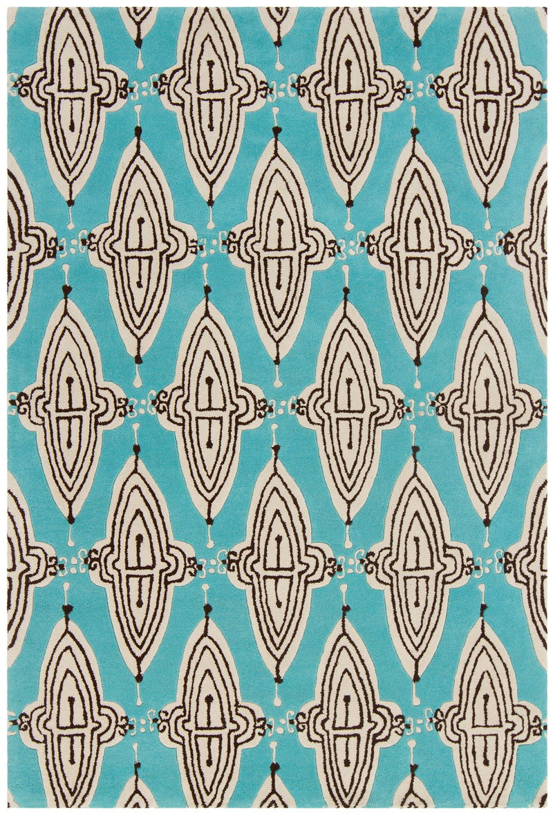 media image for Jessica Swift Hand Tufted Designer Wool Jes 28902 Rug Chandra Rugs 1 248