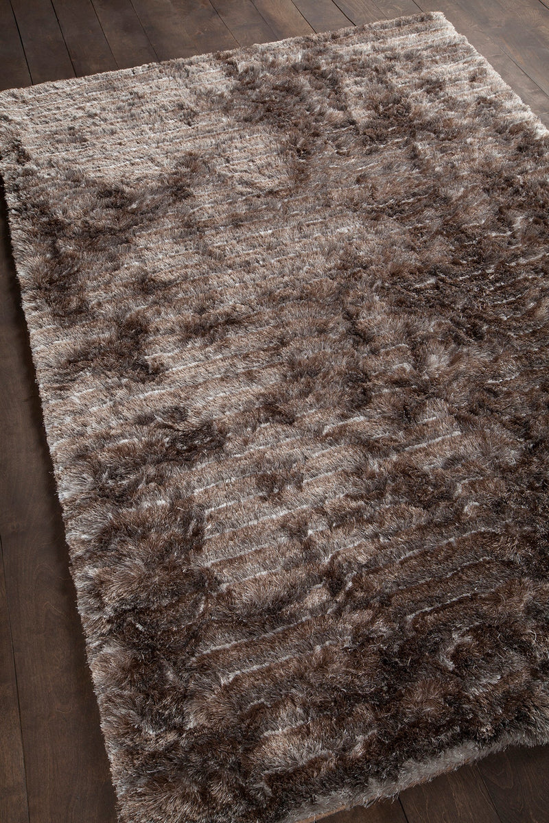 media image for Savona Hand Woven Contemporary Shag Sav 16700 Rug Chandra Rugs 5 257