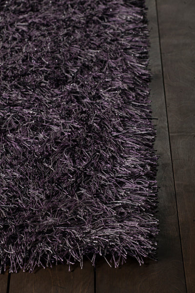 product image for Vilma Hand Woven Contemporary Shag Vil 43101 Rug Chandra Rugs 2 5