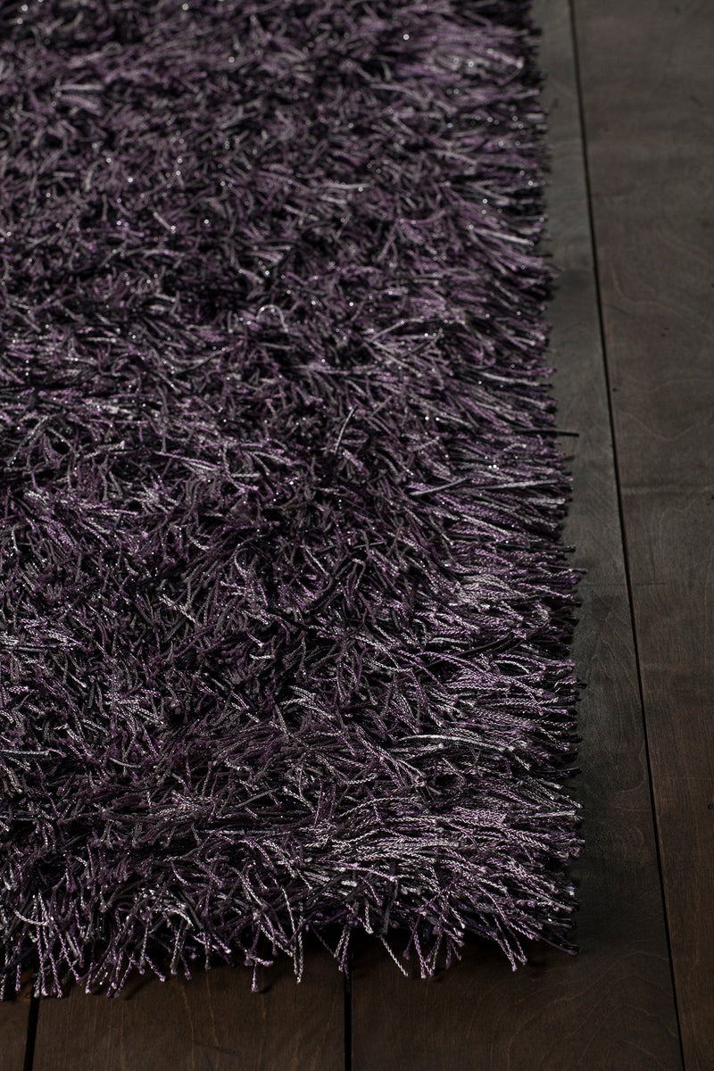 media image for Vilma Hand Woven Contemporary Shag Vil 43101 Rug Chandra Rugs 2 248