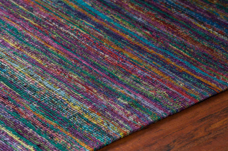 media image for Shenaz Hand Woven Dhurrie She 31200 Rug Chandra Rugs 4 213