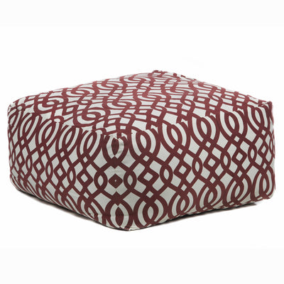 product image of Handmade Contemporary Printed Cotton Pou 111 Pouf Chandra Rugs 1 535