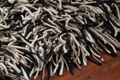 product image for Cyrah Hand Woven Contemporary Shag Cyr 10802 Rug Chandra Rugs 4 19