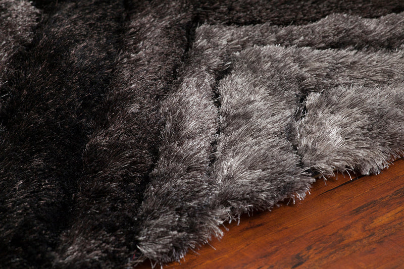 media image for Flemish Hand Woven Contemporary Shag Fle 51101 Rug Chandra Rugs 3 247