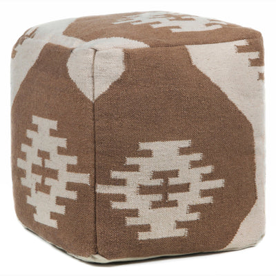 product image of Hand Knitted Contemporary Wool Pou 143 Pouf Chandra Rugs 1 578