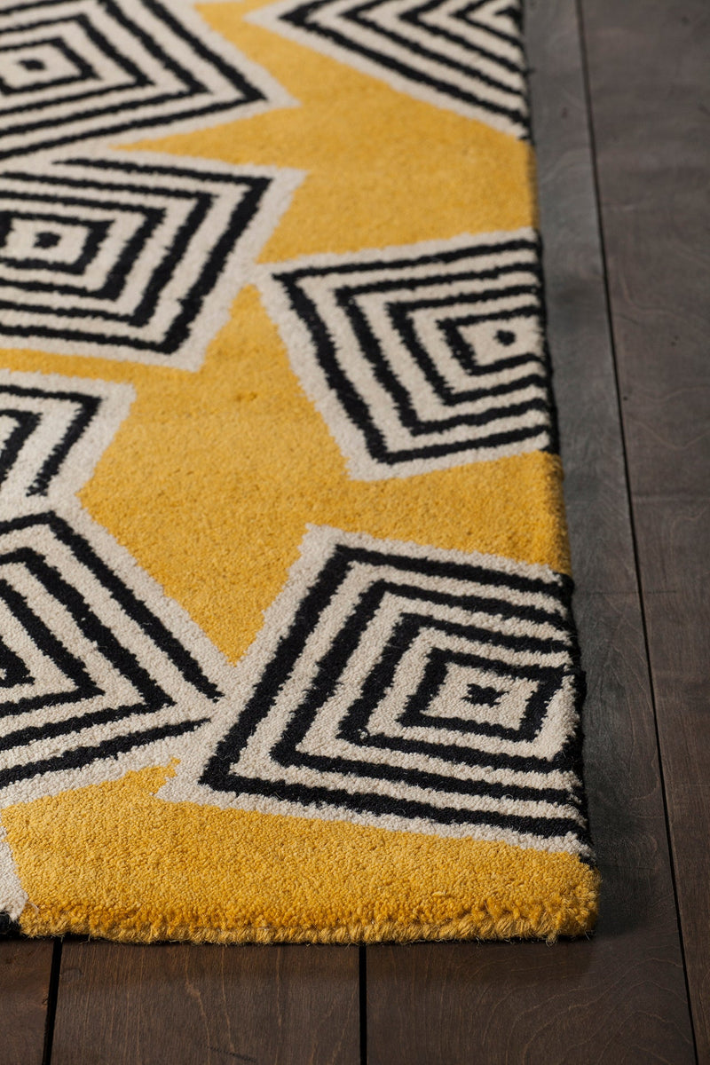 media image for Stella Hand Tufted Contemporary Wool Ste 52215 Rug Chandra Rugs 4 248