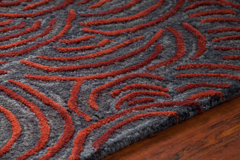 media image for Leia Hand Tufted Contemporay Lei 42203 Rug Chandra Rugs 2 210