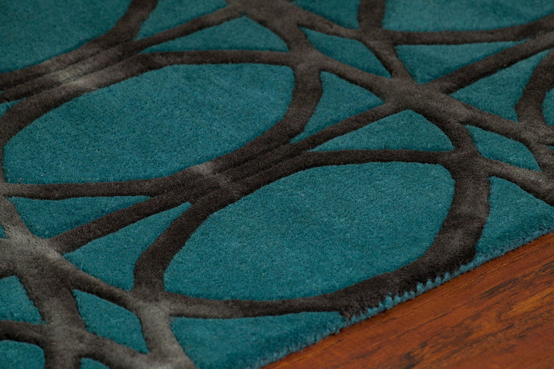 media image for Fran Hand Tufted Contemporay Fra 42100 Rug Chandra Rugs 2 277