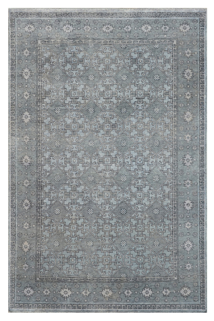 media image for Eden Hand Knotted Traditional Ede 49001 Rug Chandra Rugs 1 251