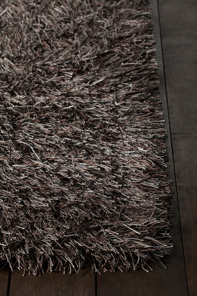 product image for Vilma Hand Woven Contemporary Shag Vil 43100 Rug Chandra Rugs 2 71