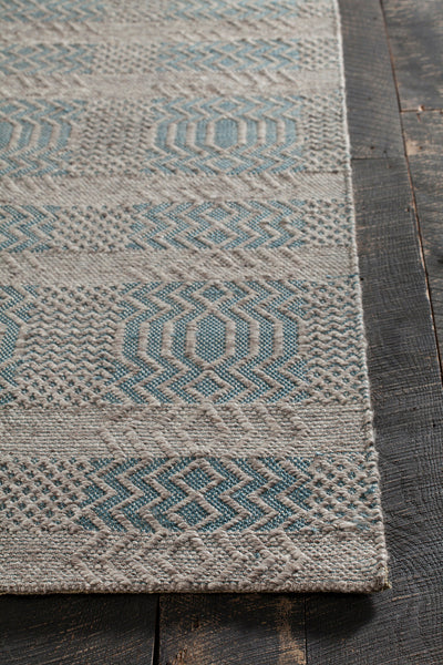 product image for Salona Hand Woven Flatweave Contemporary Sal 34500 Rug Chandra Rugs 3 4