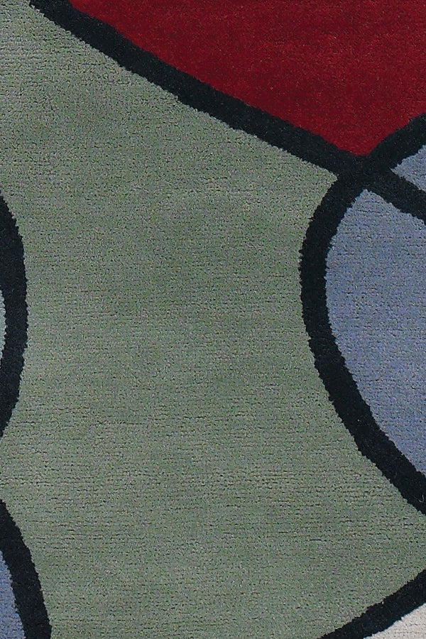 media image for Bense Garza Hand Tufted Contemporary Ben 3011 Rug Chandra Rugs 4 298