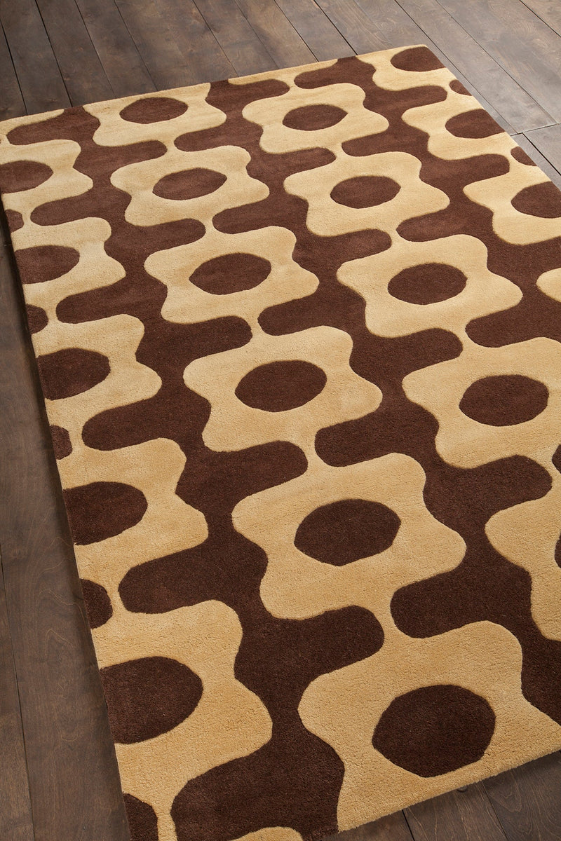 media image for Inhabit Hand Tufted Designer Inh 21600 Rug Chandra Rugs 5 285