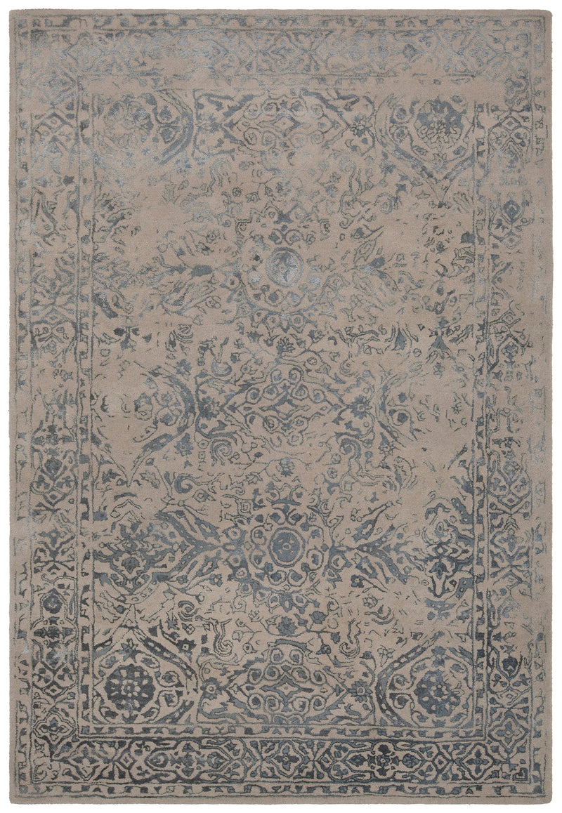 media image for Zina Hand Tufted Traditional Zin 45701 Rug Chandra Rugs 1 249