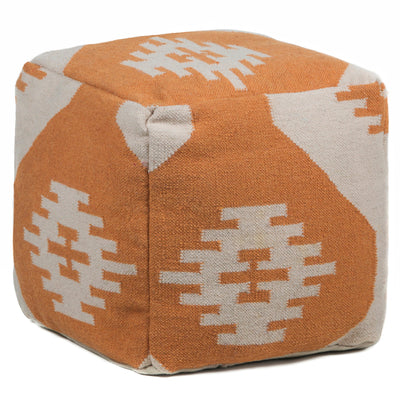 product image of Hand Knitted Contemporary Wool Pou 129 Pouf Chandra Rugs 1 579
