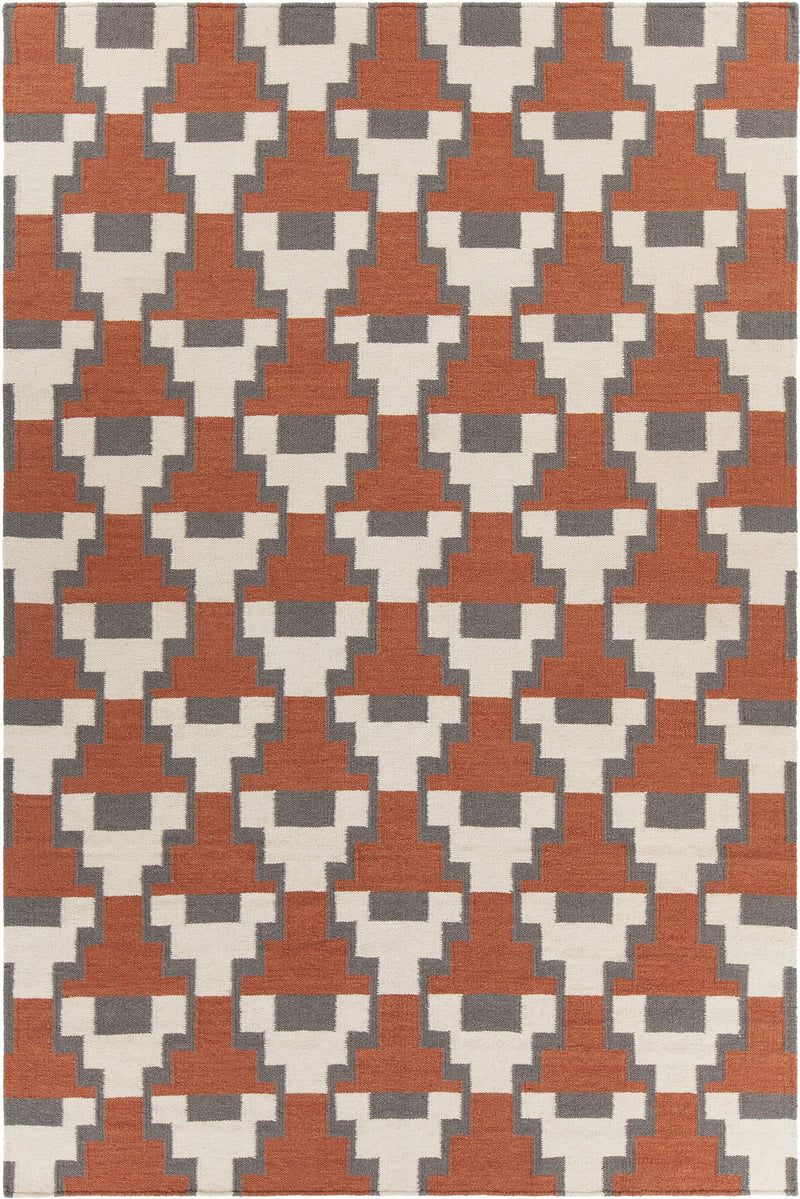 media image for Avon Hand Woven Contemporary Flatweave Avo 34401 Rug Chandra Rugs 1 272