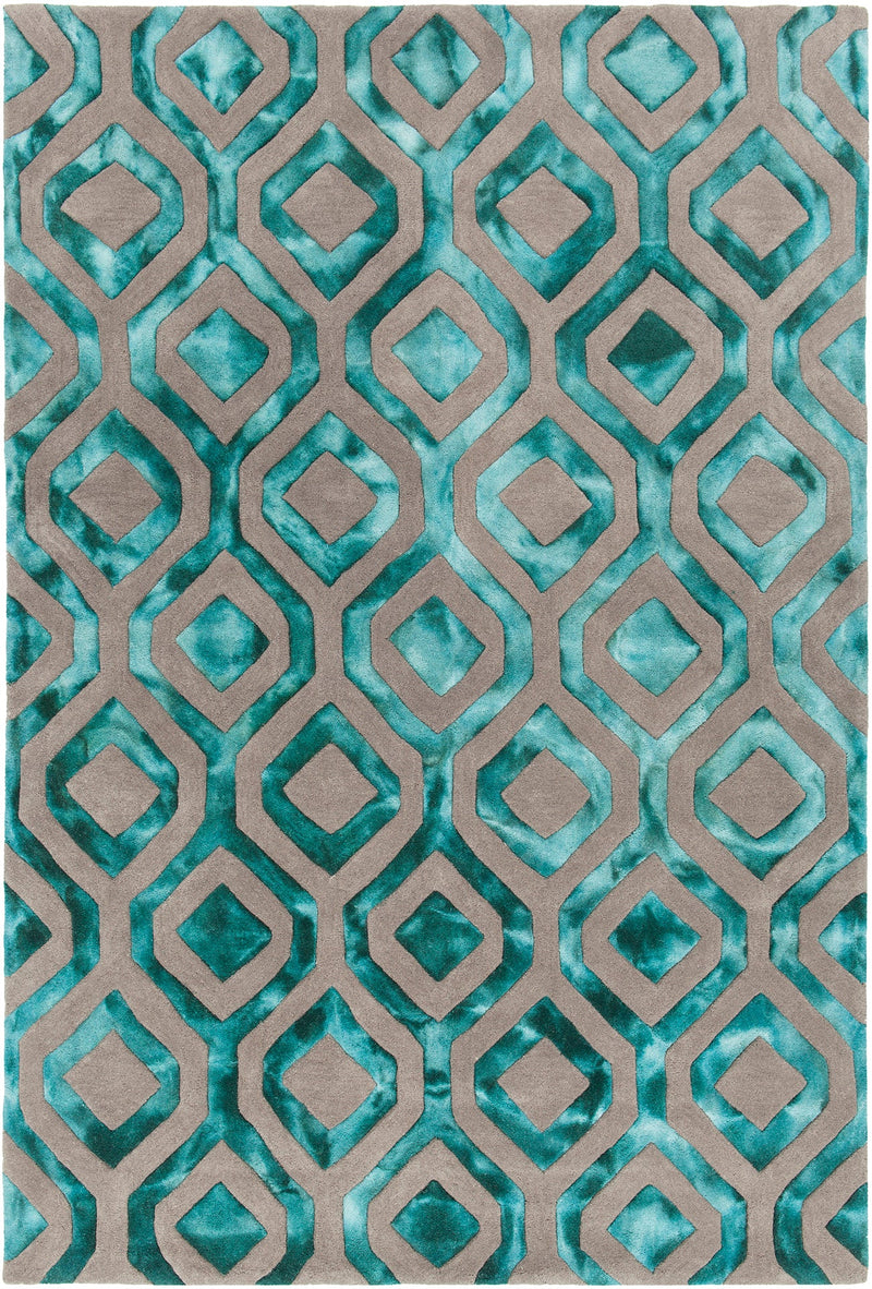 media image for Fran Hand Tufted Contemporay Fra 42101 Rug Chandra Rugs 1 292