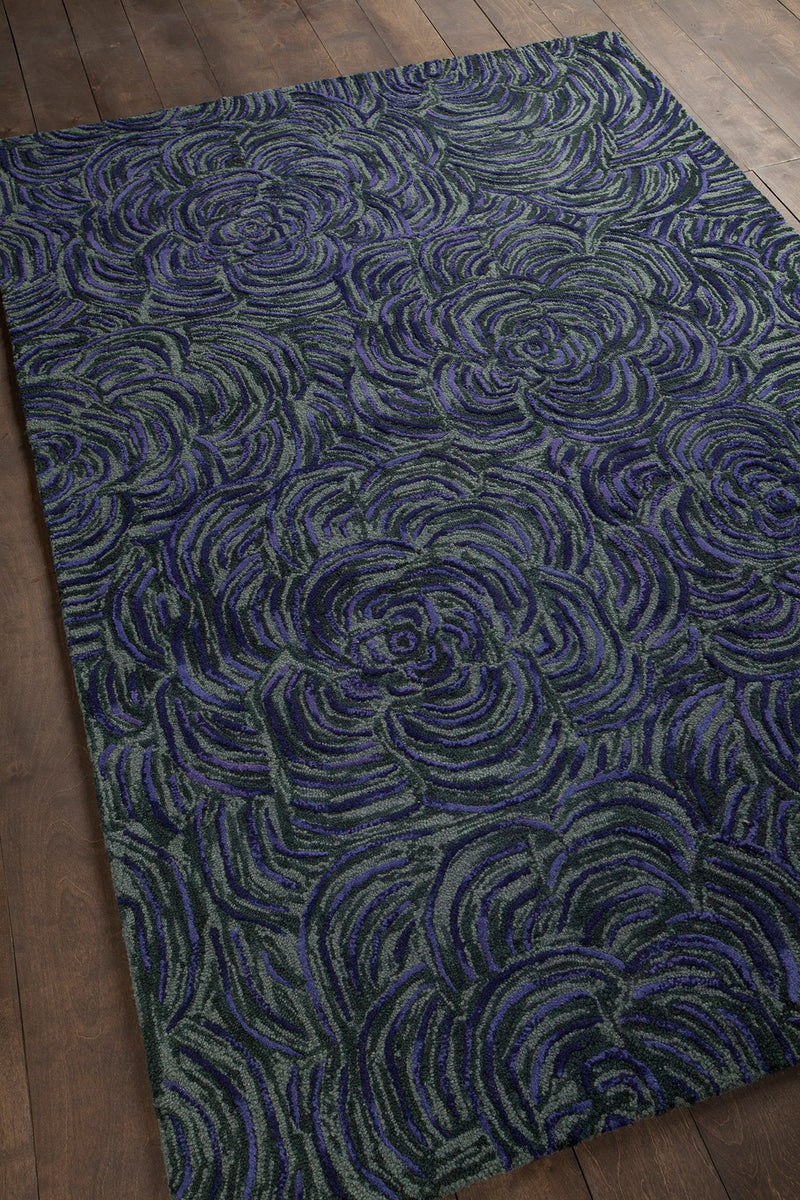 media image for Leia Hand Tufted Contemporay Lei 42201 Rug Chandra Rugs 4 295