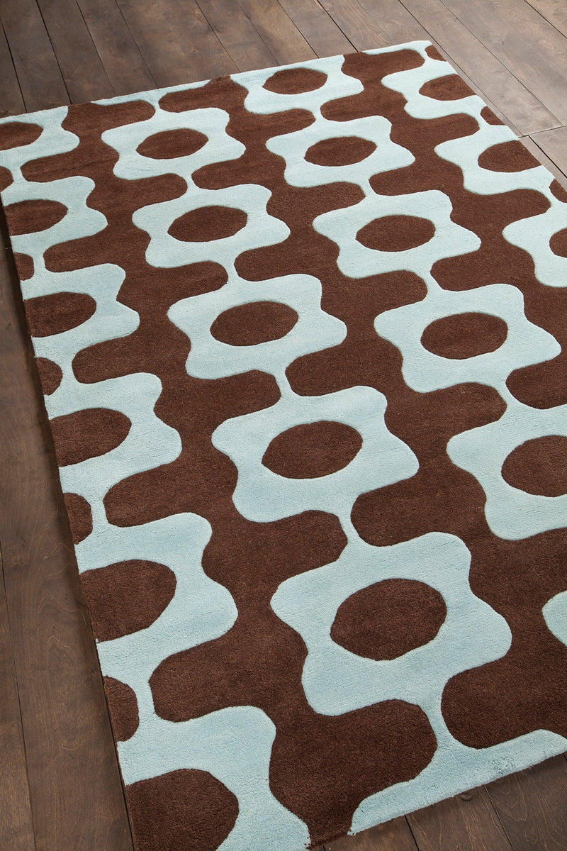 media image for Inhabit Hand Tufted Designer Inh 21601 Rug Chandra Rugs 5 268