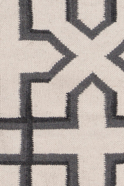 product image for Lima Hand Woven Flatweave Reversible Wool Cotton Lim 25740 Rug Chandra Rugs 2 39